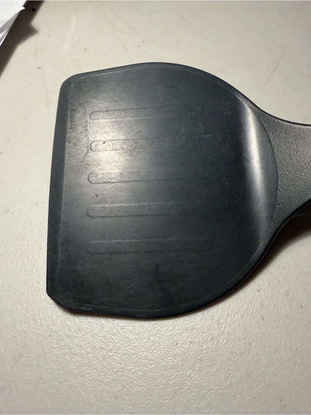 Vintage Rubbermaid nylon Black spatula turner flipper #1972